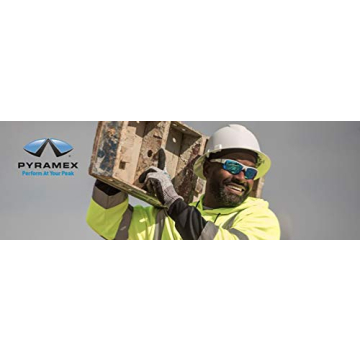 PYRAMEX Ridgeline Full Brim Hard Hat - Vented & Secure