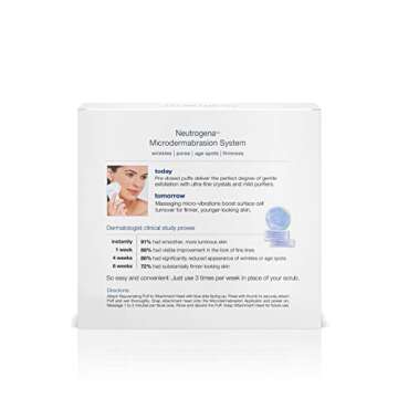 Neutrogena Microdermabrasion Starter Kit – At-home skin exfoliating and firming facial system