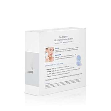 Neutrogena Microdermabrasion Starter Kit – At-home skin exfoliating and firming facial system