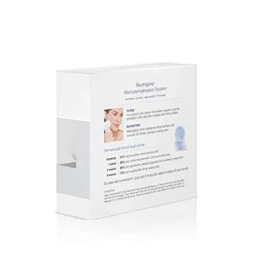 Neutrogena Microdermabrasion Starter Kit – At-home skin exfoliating and firming facial system