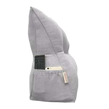 Peachwell Triangular Bed Rest Pillow - Comfort and Style