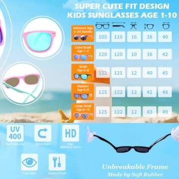 Pro Acme Kids Polarized Sunglasses | Flexible and Stylish
