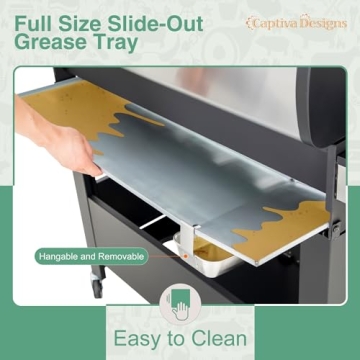 Captiva 6-Burner Propane Gas BBQ Grill for Outdoor Cooking