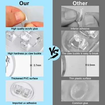 Vivinin Shower Caddy Adhesive No Drilling 15 Pack