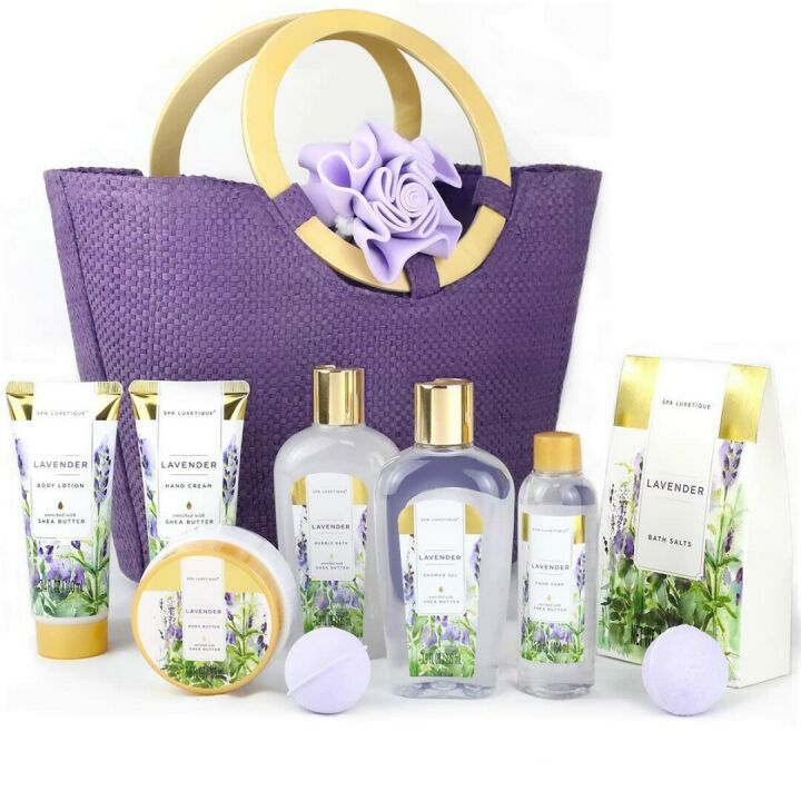 Spa Luxetique 10pcs Lavender Gift Set for Women