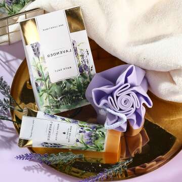Spa Luxetique 10pcs Lavender Gift Set for Women