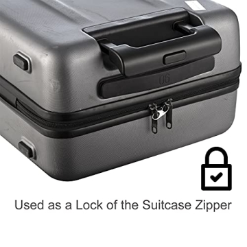 Zpsolution Zipper Clip Theft Deterrent for Safe Travels