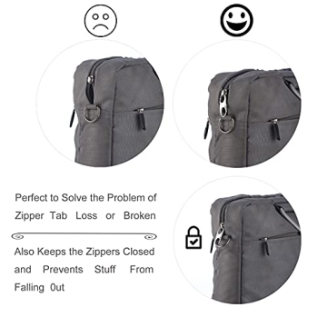 Zpsolution Zipper Clip Theft Deterrent for Safe Travels