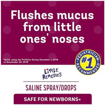 Little Remedies Noses Saline Spray Drops, 1 Fl Oz