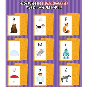 Carson Dellosa Alphabet Flash Cards for Kids 3-5