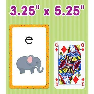 Carson Dellosa Alphabet Flash Cards for Kids 3-5