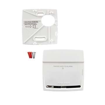 First Alert 10-Year 2 in 1 Photoelectric Smoke Detector with Carbon Monoxide Alarm, PC910