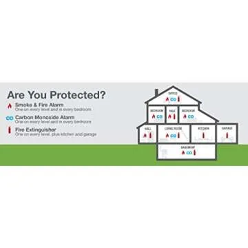 First Alert 10-Year 2 in 1 Photoelectric Smoke Detector with Carbon Monoxide Alarm, PC910