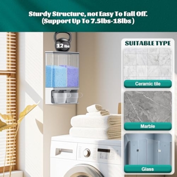 105 Oz Wall Mounted Laundry Detergent Dispenser