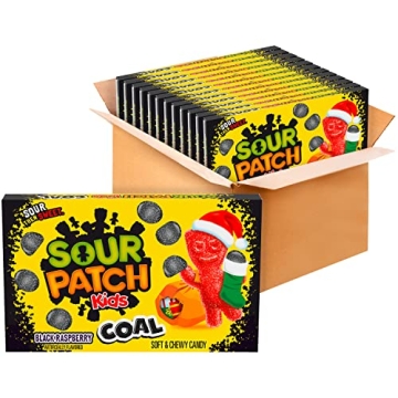 SOUR PATCH KIDS Holiday Candy - Black Raspberry 12 Pack