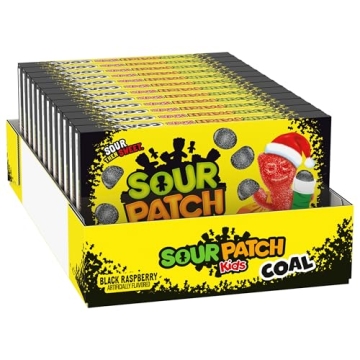 SOUR PATCH KIDS Holiday Candy - Black Raspberry 12 Pack