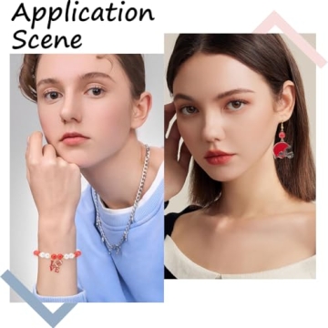 SUNNYCLUE 24Pcs Rugby Charms for DIY Jewelry Making