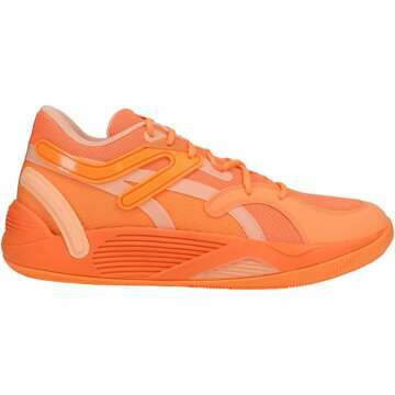 PUMA Men's TRC Blaze Court Basketball Sneakers in Orange