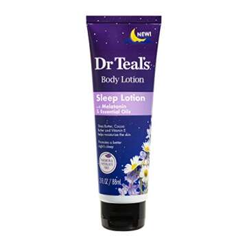 Dr Teal's Sleep Lotion 3 Fl Oz with Melatonin & essential Oils
