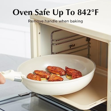 Redchef Ceramic Nonstick Pots and Pans Set - 5 Piece RV Cookware