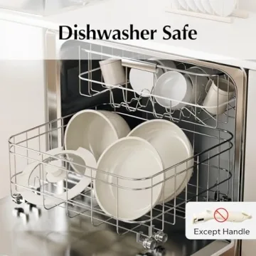 Redchef Ceramic Nonstick Pots and Pans Set - 5 Piece RV Cookware