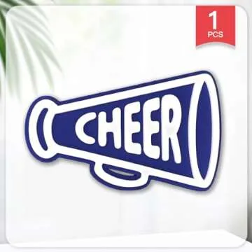 Yanvowes Cheer Charms for Bogg Bag, PVC Rubber Totes Inserts Charms Accessories for Handbag Beach Tote Bag (Cheer)