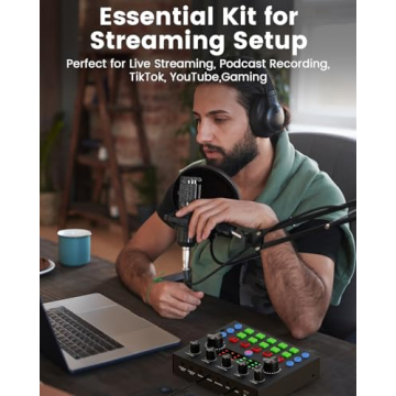 All-in-One Podcast Equipment Bundle for 2 Users