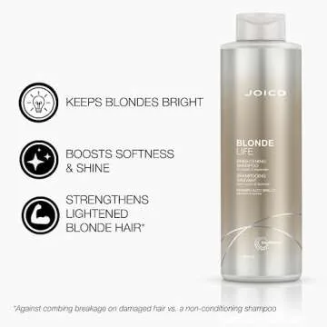 Joico Blonde Life Brightening Shampoo and Conditioner Set, 33.8-Ounce
