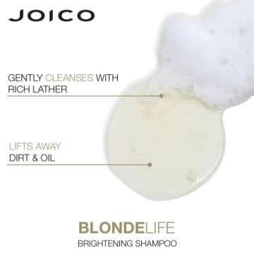 Joico Blonde Life Brightening Shampoo and Conditioner Set, 33.8-Ounce