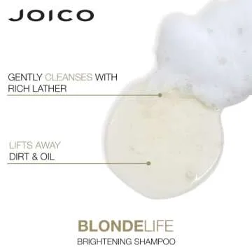 Joico Blonde Life Brightening Shampoo and Conditioner Set, 33.8-Ounce