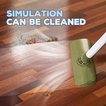 POFJOEQ Interactive Learning Kids Cleaning Set for Toddlers - Complete 20-Piece Pretend Play Set with Real Working Vacuum Cleaner, Colorful Broom, Spray Bottle and More