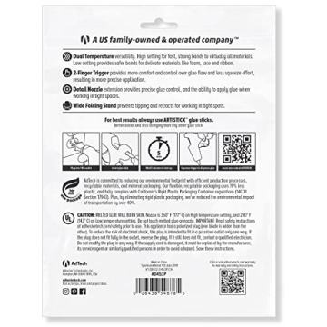 AdTech Dual Temp Glue Gun for Crafts and Repairs