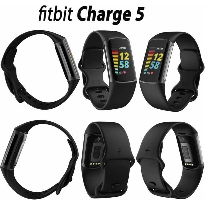 Fitbit Charge 5 Tracker with Built-in GPS & More