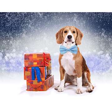Elegant Amajiji Dog Bow Tie for Formal Occasions