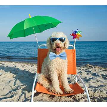 Elegant Amajiji Dog Bow Tie for Formal Occasions