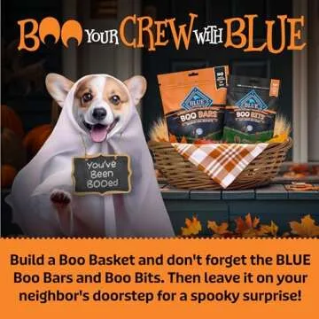 Blue Buffalo Boo Bits Halloween Dog Treats 4.5oz