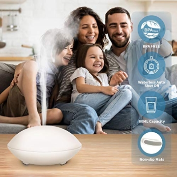 BBSKIN Mini Essential Oil Diffuser for Travel and Home