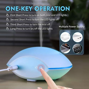 BBSKIN Mini Essential Oil Diffuser for Travel and Home