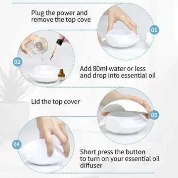 BBSKIN Mini Essential Oil Diffuser for Travel and Home