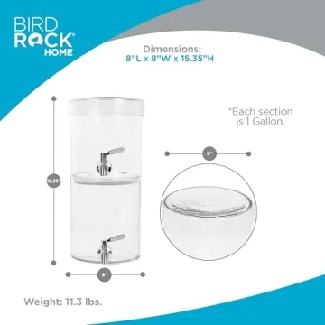 Stylish Hammered Glass Beverage Dispenser for Parties