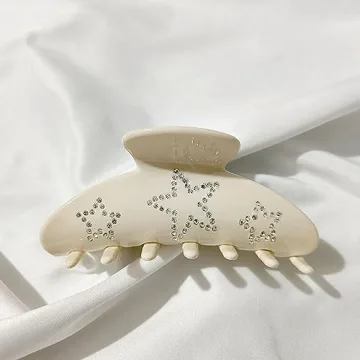 Stylish Glitter Star Hair Claw Clips for Women - Secure & Glamorous