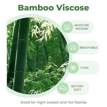 NACHILA Women's Bamboo Pajama Set - Soft & Stylish