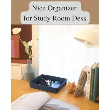 CASIRENA Faux Leather Valet Tray Organizer for Men