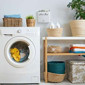 Space-Saving Magnetic Lint Bin for Laundry Rooms