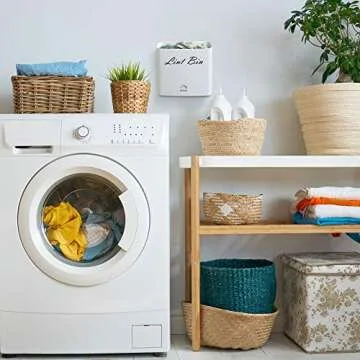 Space-Saving Magnetic Lint Bin for Laundry Rooms