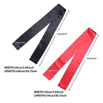 YMHPRIDE Edge Laying Scarf Wig Grip Headbands and Edge Brush Set for Lace Frontal Wigs Non Slip Hair Wrap Silk Stain Letter Headbands for Makeup,Facial,Sport,Yoga(2 Pieces)