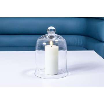 Elegant Glass Cloche for Home Decor and Gifting