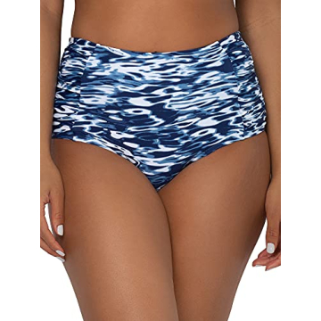 Smart&Sexy High Waisted Bikini Bottom Fluid Fantasy Print