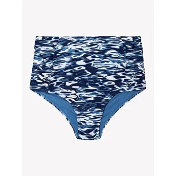 Smart&Sexy High Waisted Bikini Bottom Fluid Fantasy Print