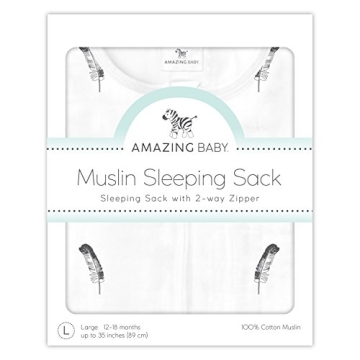 Amazing Baby Cotton Muslin Sleeping Sack for Comfortable Baby Sleep